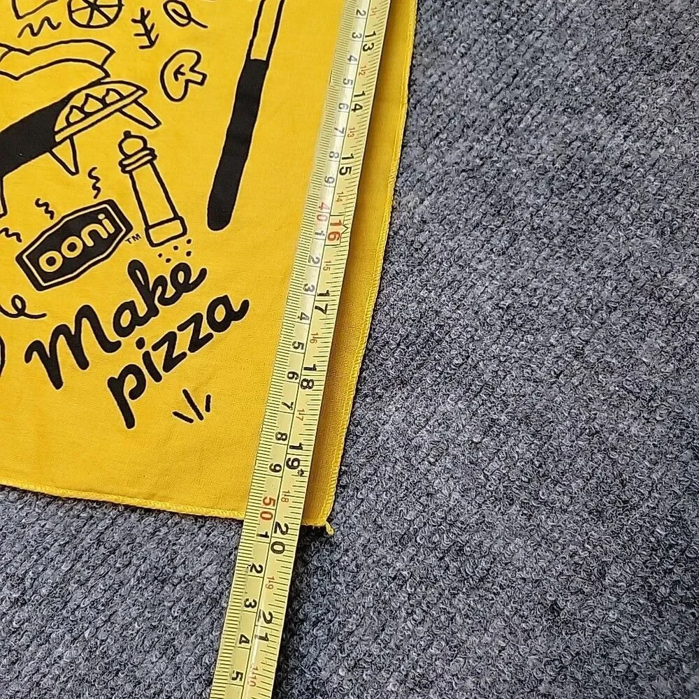 ooni Promo Yellow and Black Bandana Make Pizza - Exclusive 21